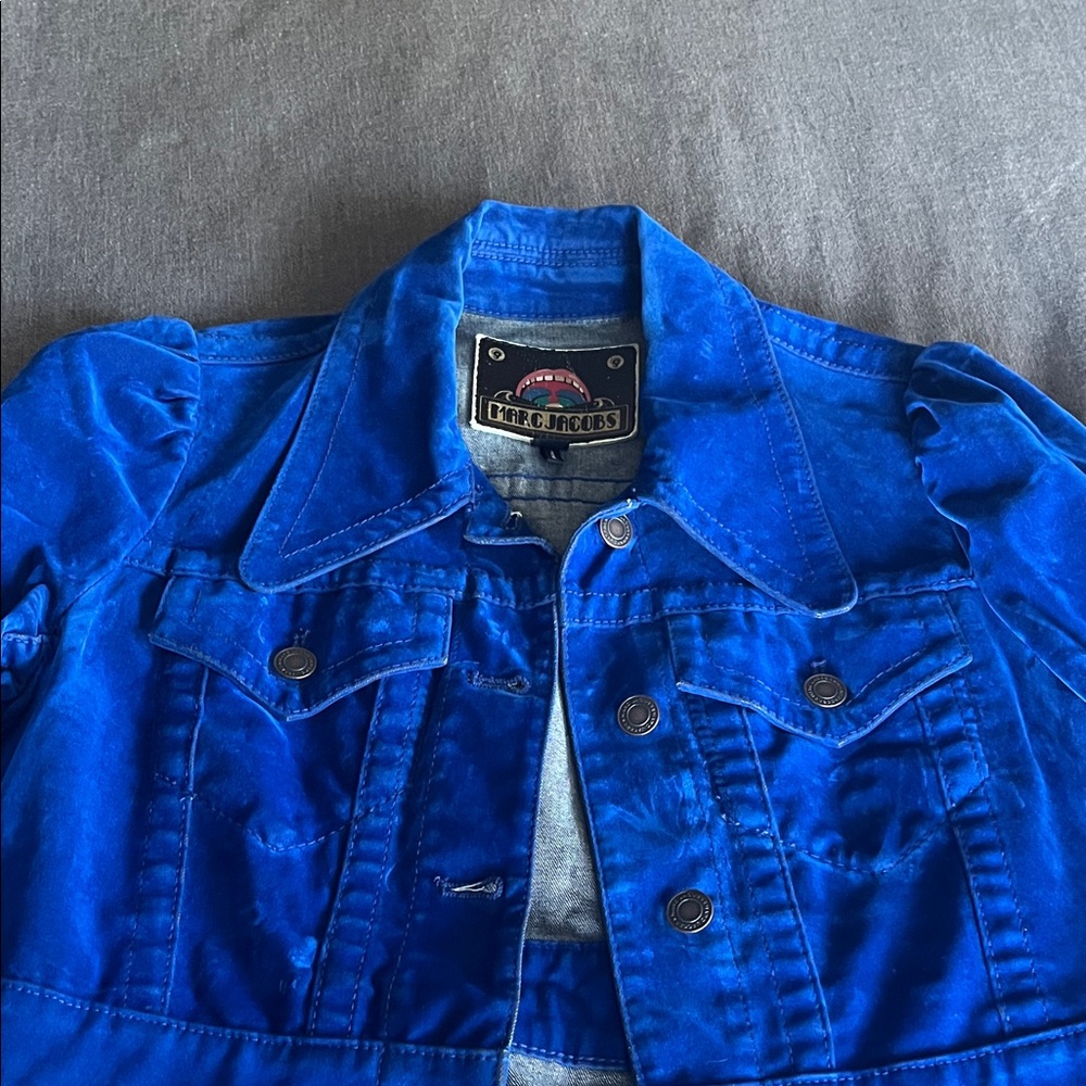 Marc Jacobs Vibrant Blue Jacket Medium - Picture 9 of 9